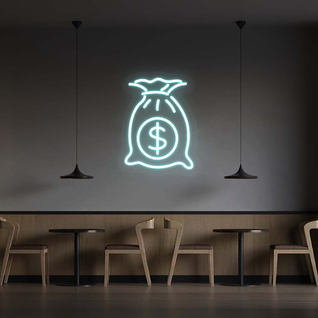 Dollar Neon Sign | NEON SIGNO® Custom Neon Signs