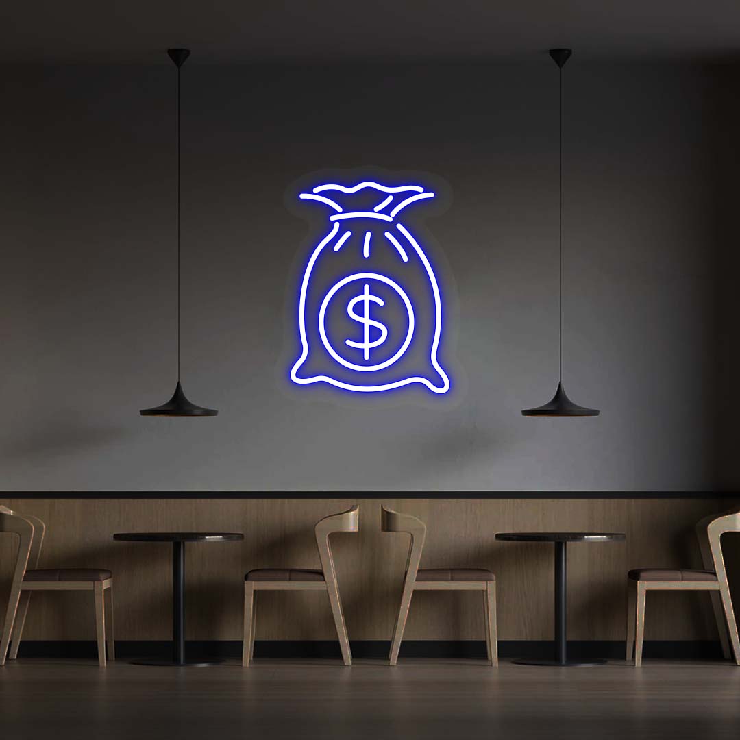 Dollar Neon Sign | NEON SIGNO® Custom Neon Signs