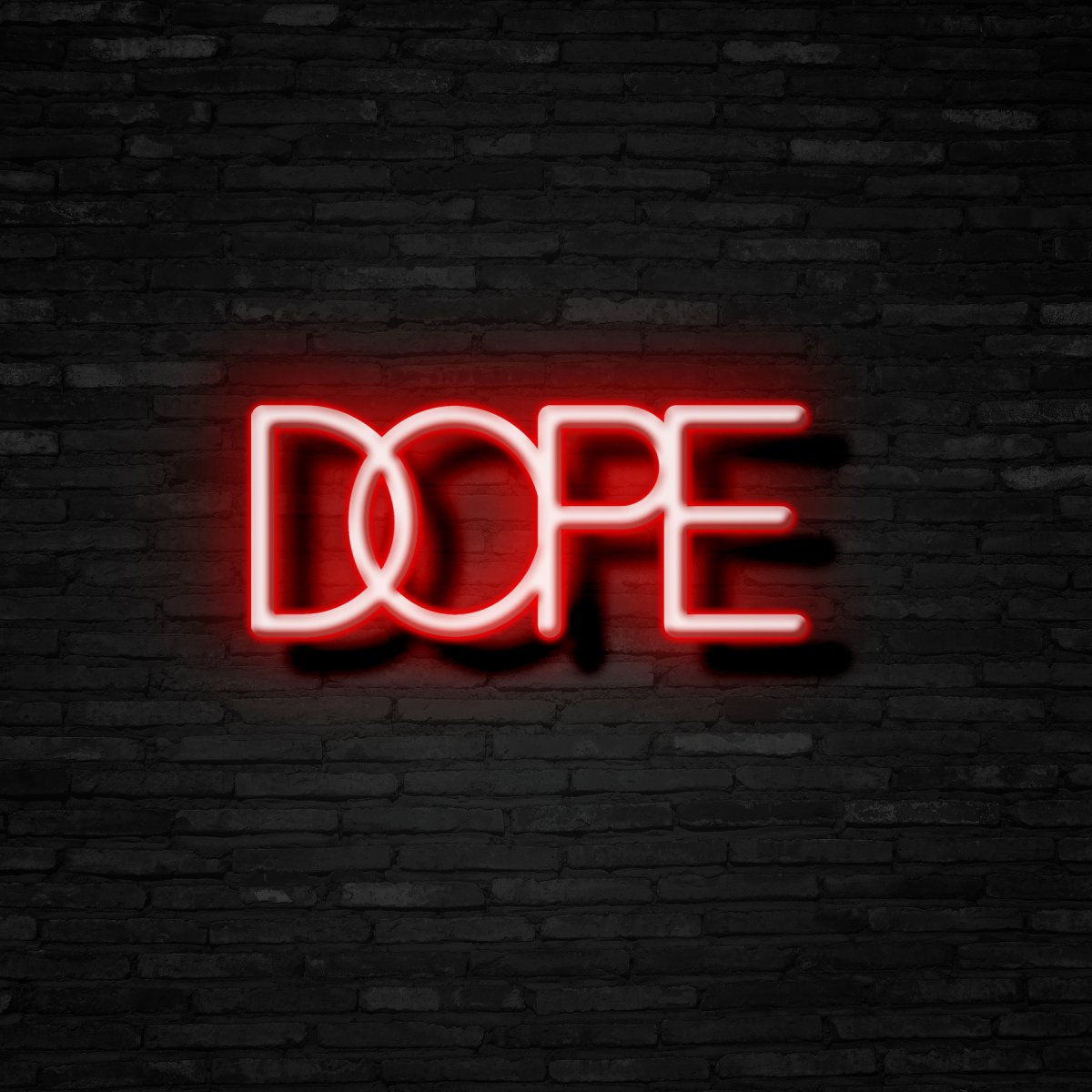 DOPE Neon Sign | NEON SIGNO® Custom Neon Signs