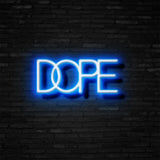 DOPE Neon Sign | NEON SIGNO® Custom Neon Signs