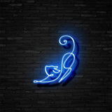 Downward Facing Cat Neon Sign | NEON SIGNO® Custom Neon Signs