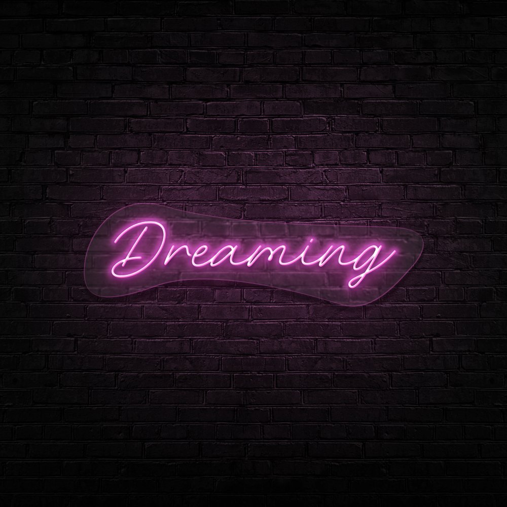 Dreaming Neon Sign | NEON SIGNO® Custom Neon Signs