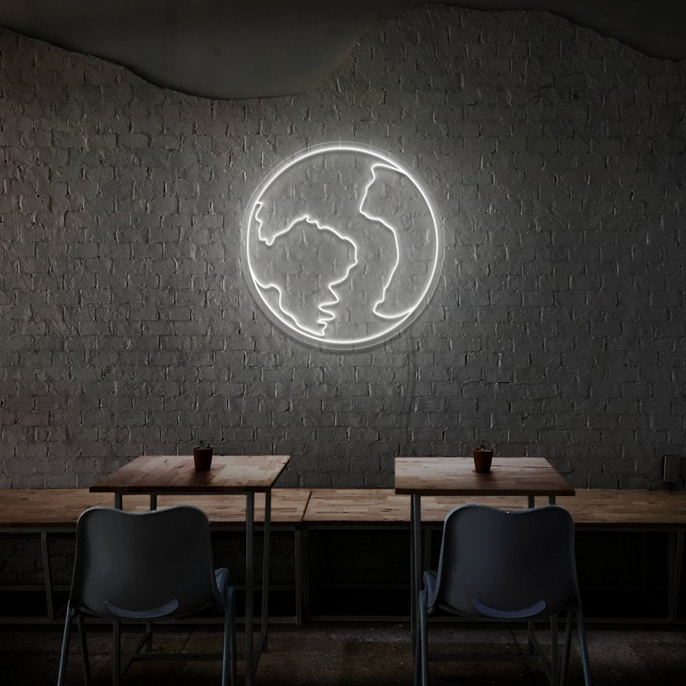 Earth Neon Sign | NEON SIGNO® Custom Neon Signs