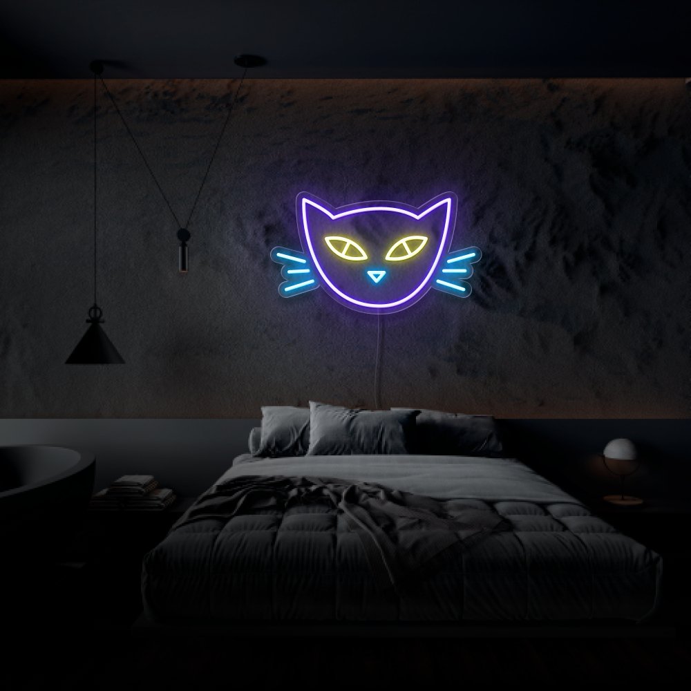 Evil Cat Neon Sign | NEON SIGNO® Custom Neon Signs