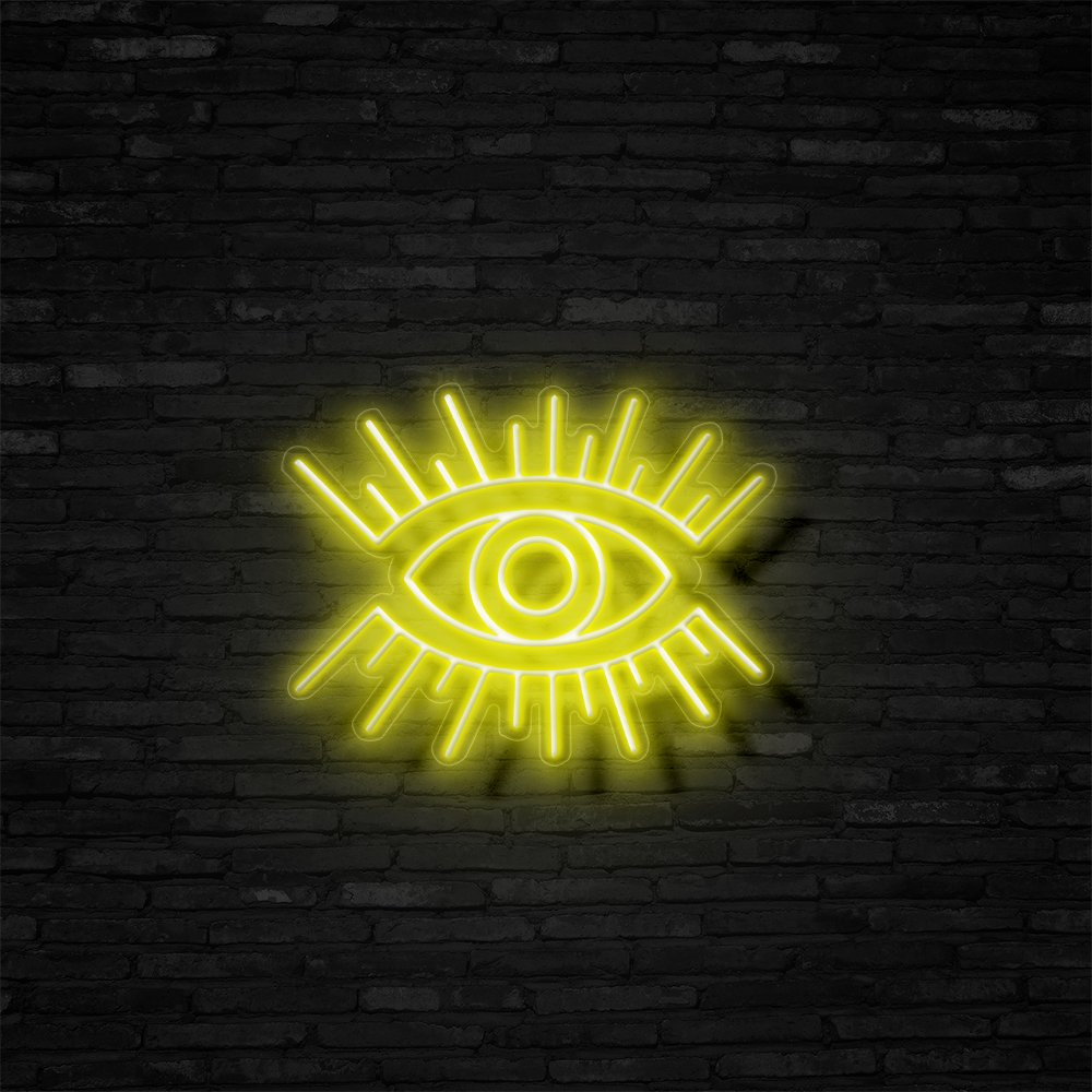 Eye Neon Sign | NEON SIGNO® Custom Neon Signs