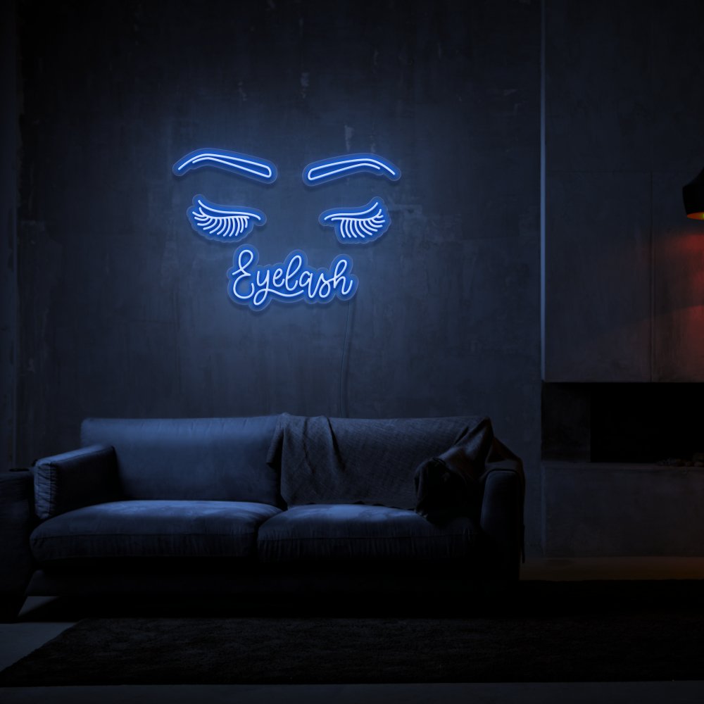 Eyelash Shop Neon Sign | NEON SIGNO® Custom Neon Signs