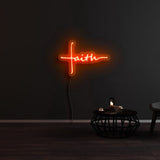 Faith Neon Sign | NEON SIGNO® Custom Neon Signs