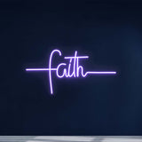 Faith Neon Sign | NEON SIGNO® Custom Neon Signs