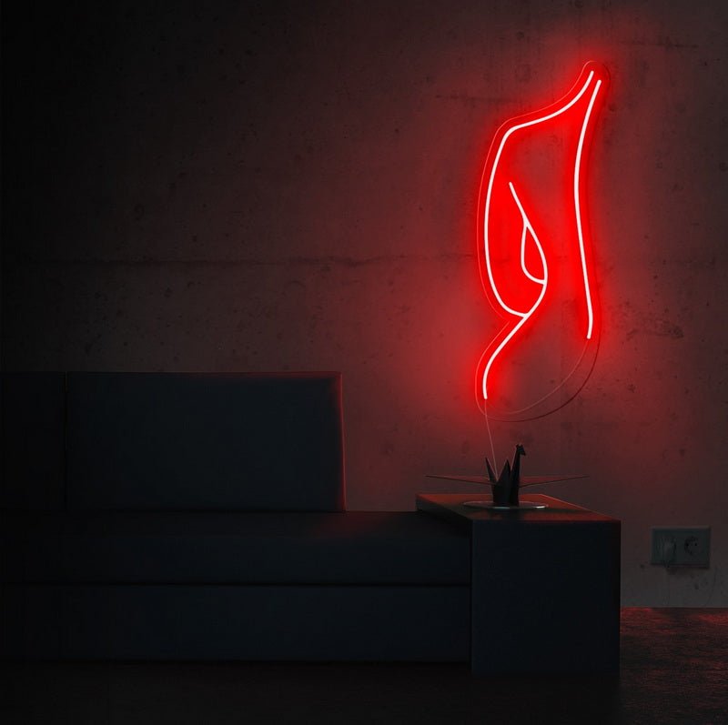 Female Silhouette Neon Sign | NEON SIGNO® Custom Neon Signs