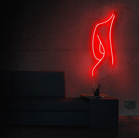 Female Silhouette Neon Sign | NEON SIGNO® Custom Neon Signs