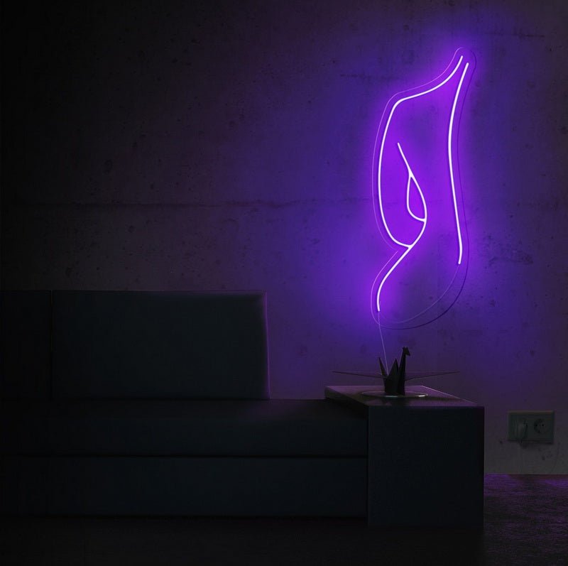 Female Silhouette Neon Sign | NEON SIGNO® Custom Neon Signs