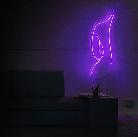 Female Silhouette Neon Sign | NEON SIGNO® Custom Neon Signs