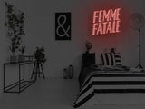 Femme Fatale Neon Sign | NEON SIGNO® Custom Neon Signs