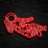 Flying Astronaut Neon Sign | NEON SIGNO® Custom Neon Signs