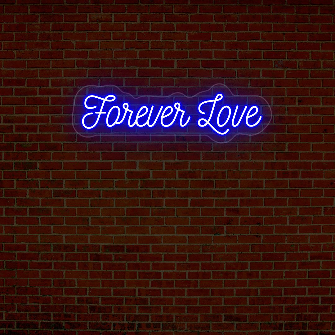 Forever Love Neon Sign | NEON SIGNO® Custom Neon Signs