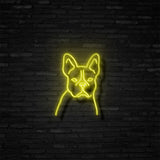 Frenchie Neon Sign | NEON SIGNO® Custom Neon Signs