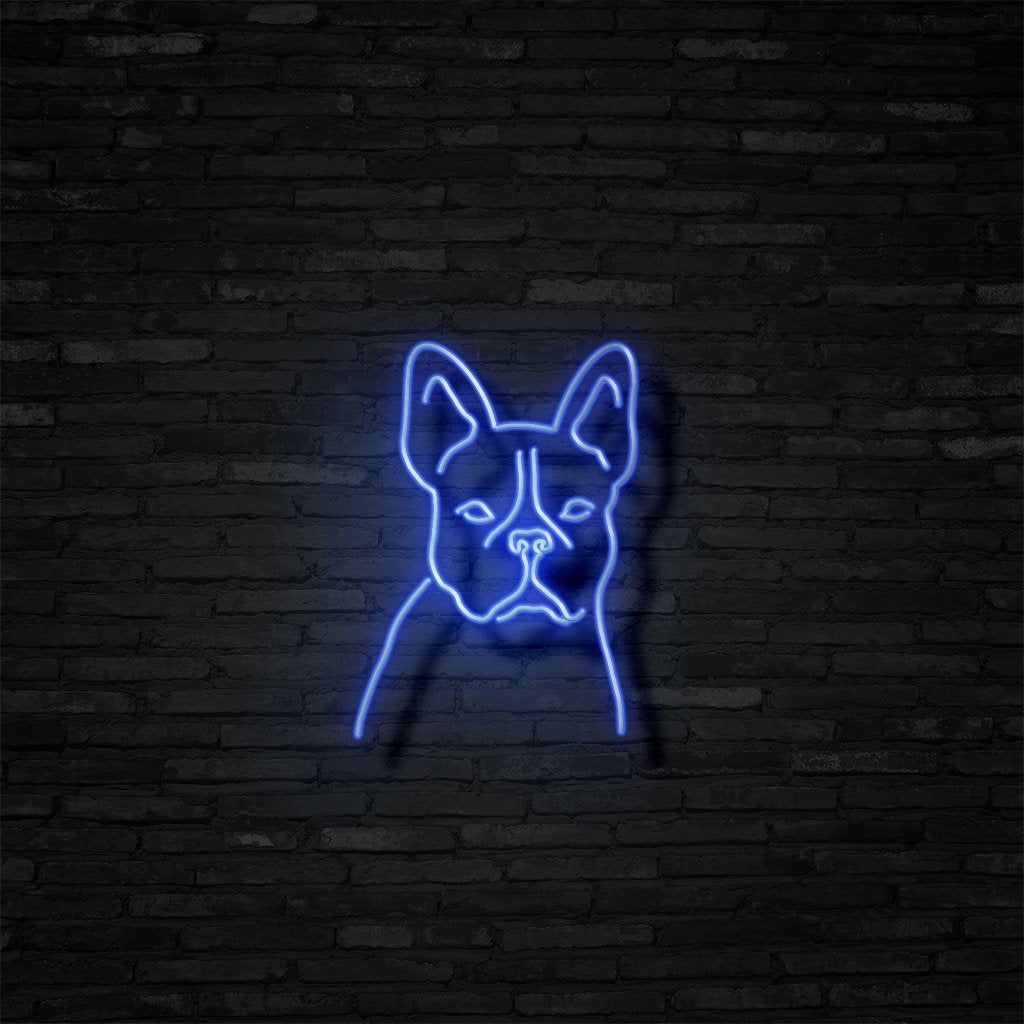 Frenchie Neon Sign | NEON SIGNO® Custom Neon Signs