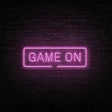 Game On Neon Sign | NEON SIGNO® Custom Neon Signs