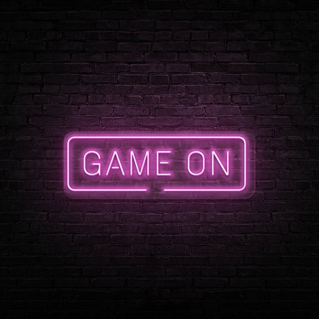 Game On Neon Sign | NEON SIGNO® Custom Neon Signs