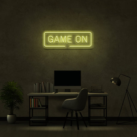 Game On Neon Sign | NEON SIGNO® Custom Neon Signs