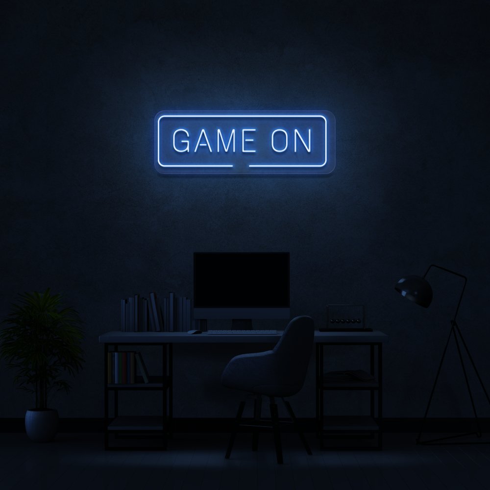 Game On Neon Sign | NEON SIGNO® Custom Neon Signs