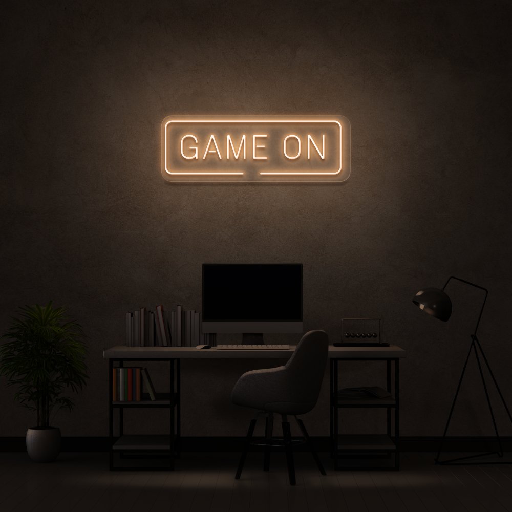 Game On Neon Sign | NEON SIGNO® Custom Neon Signs