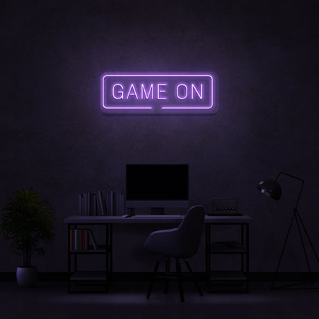 Game On Neon Sign | NEON SIGNO® Custom Neon Signs