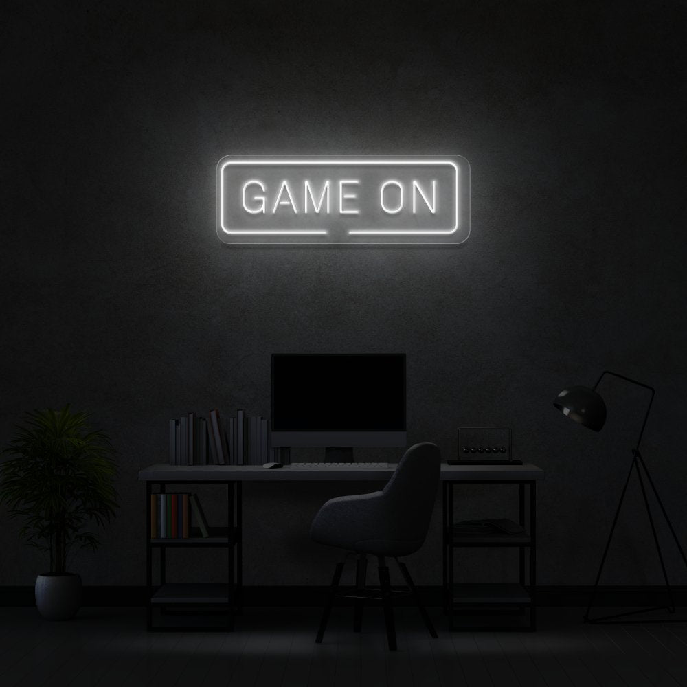 Game On Neon Sign | NEON SIGNO® Custom Neon Signs