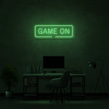 Game On Neon Sign | NEON SIGNO® Custom Neon Signs