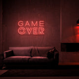 Game Over Neon Sign | NEON SIGNO® Custom Neon Signs