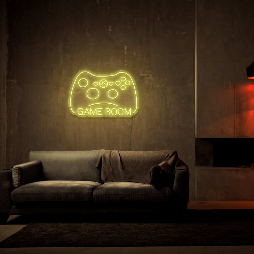 Games Room Neon Sign | NEON SIGNO® Custom Neon Signs