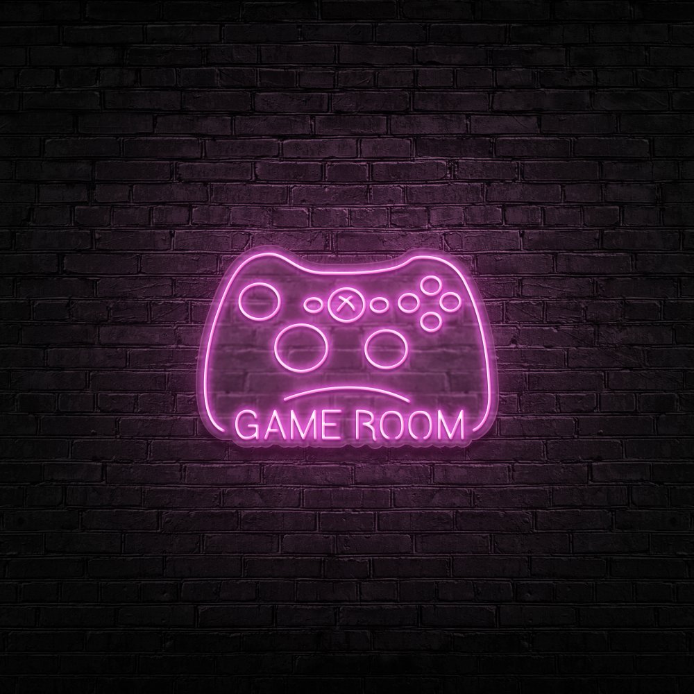 Games Room Neon Sign | NEON SIGNO® Custom Neon Signs