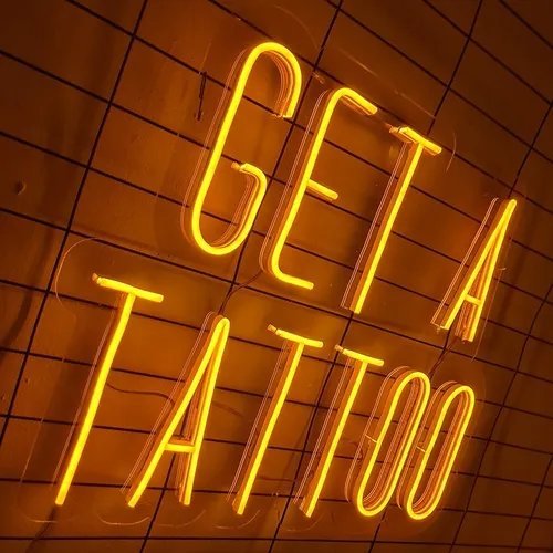 Get A Tattoo Neon Sign | NEON SIGNO® Custom Neon Signs