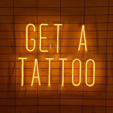 Get A Tattoo Neon Sign | NEON SIGNO® Custom Neon Signs