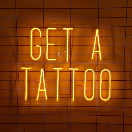 Get A Tattoo Neon Sign | NEON SIGNO® Custom Neon Signs