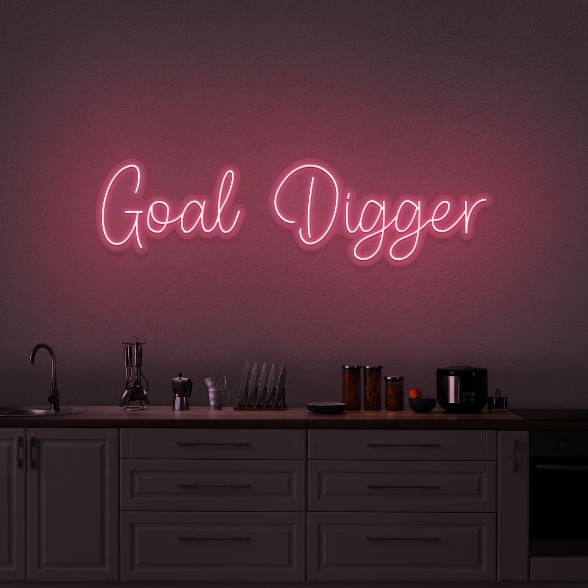 Goal Digger Neon Sign | NEON SIGNO® Custom Neon Signs