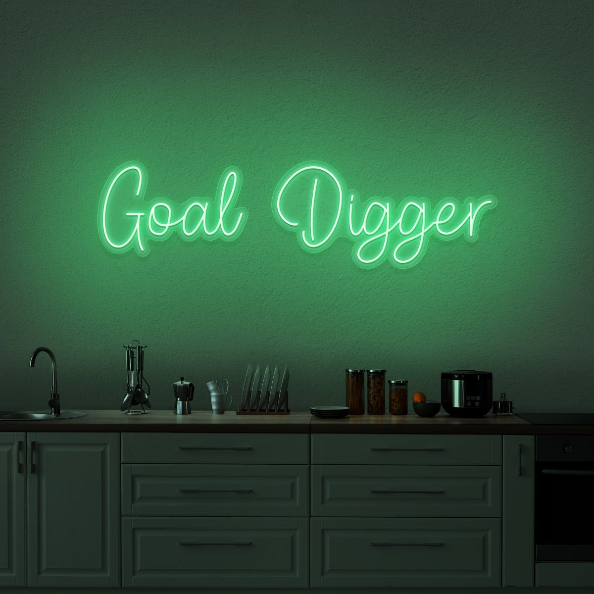 Goal Digger Neon Sign | NEON SIGNO® Custom Neon Signs