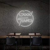 Good Times Neon Sign | NEON SIGNO® Custom Neon Signs