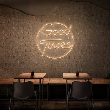 Good Times Neon Sign | NEON SIGNO® Custom Neon Signs