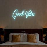 Good Vibes Neon Sign | NEON SIGNO® Custom Neon Signs