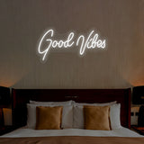 Good Vibes Neon Sign | NEON SIGNO® Custom Neon Signs