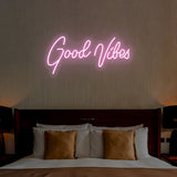 Good Vibes Neon Sign | NEON SIGNO® Custom Neon Signs