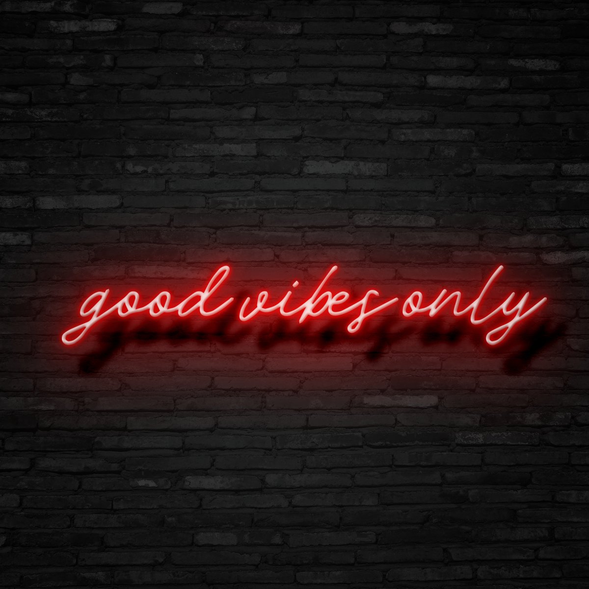 Good Vibes Only Neon Sign | NEON SIGNO® Custom Neon Signs