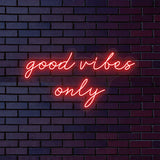 Good Vibes Only Neon Sign | NEON SIGNO® Custom Neon Signs