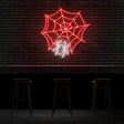 Halloween Spider Neon Sign | NEON SIGNO® Custom Neon Signs