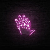 Hand In Hand Neon Sign | NEON SIGNO® Custom Neon Signs