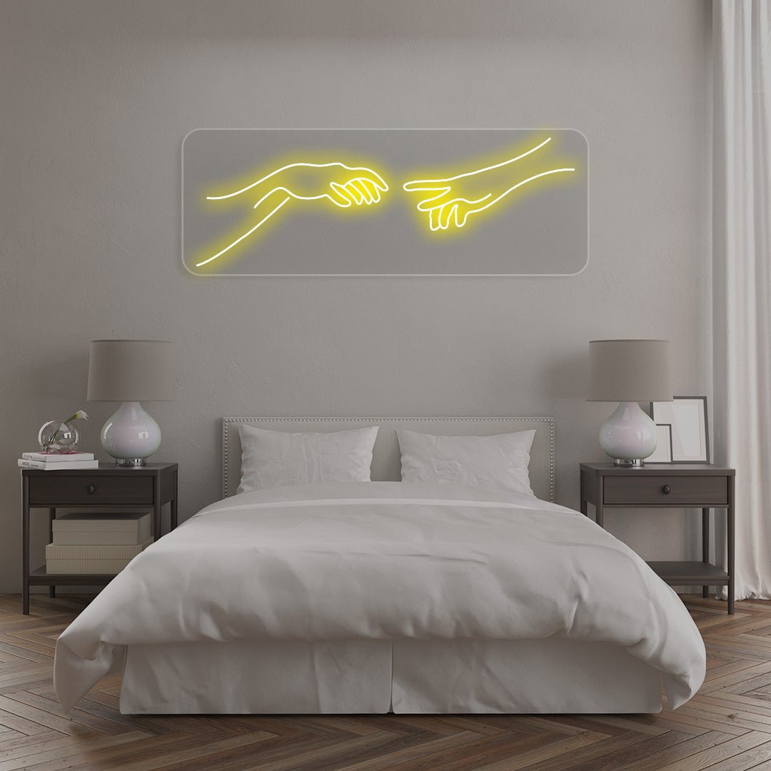 Hand Of God Neon Sign | NEON SIGNO® Custom Neon Signs