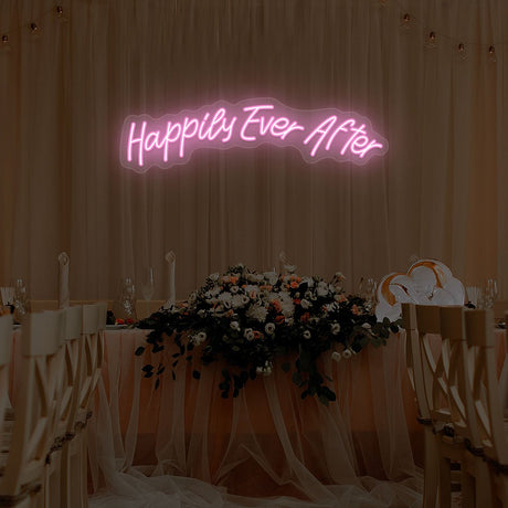 Happily Ever After Neon Sign | NEON SIGNO® Custom Neon Signs