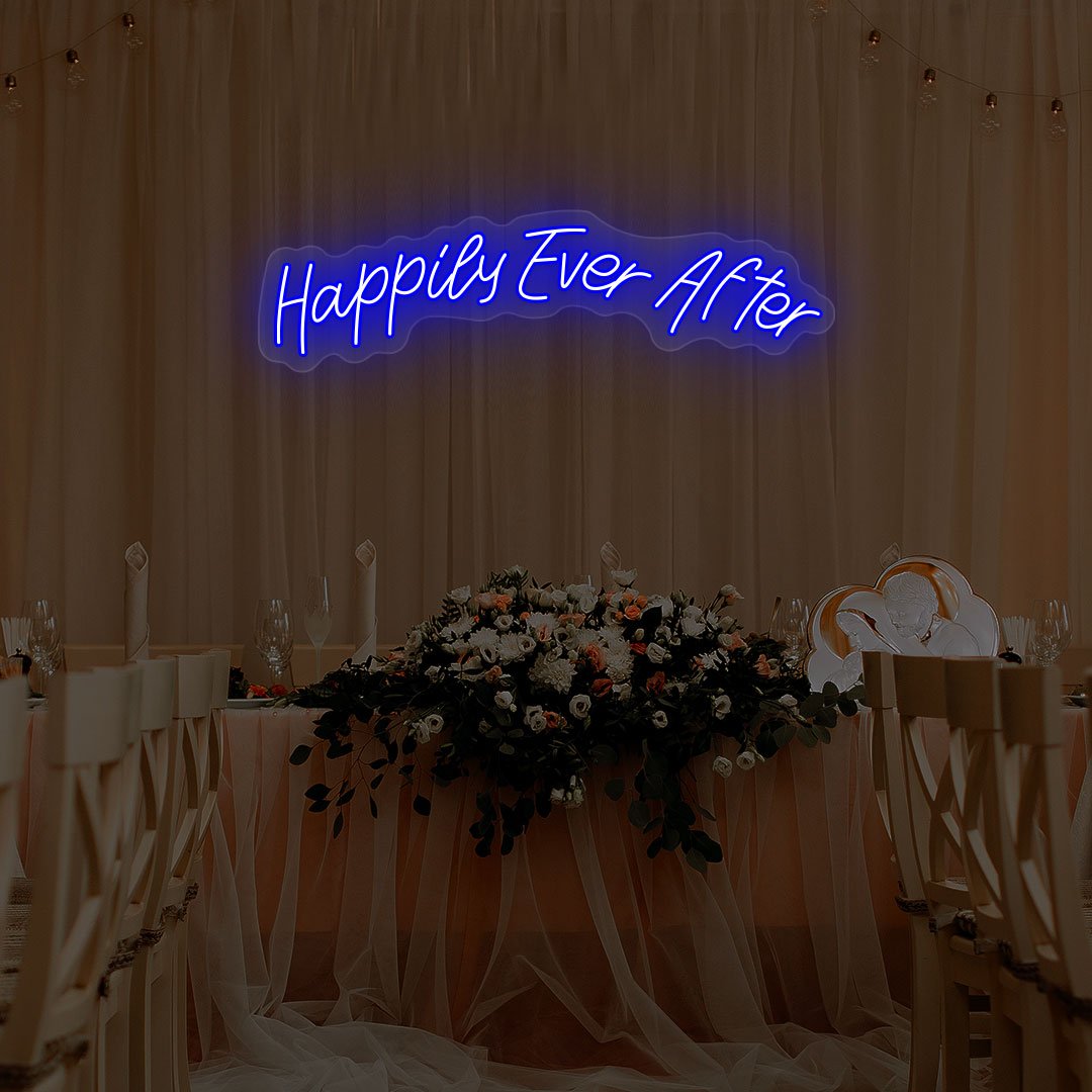 Happily Ever After Neon Sign | NEON SIGNO® Custom Neon Signs