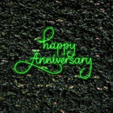 Happy Anniversary Neon Sign | NEON SIGNO® Custom Neon Signs